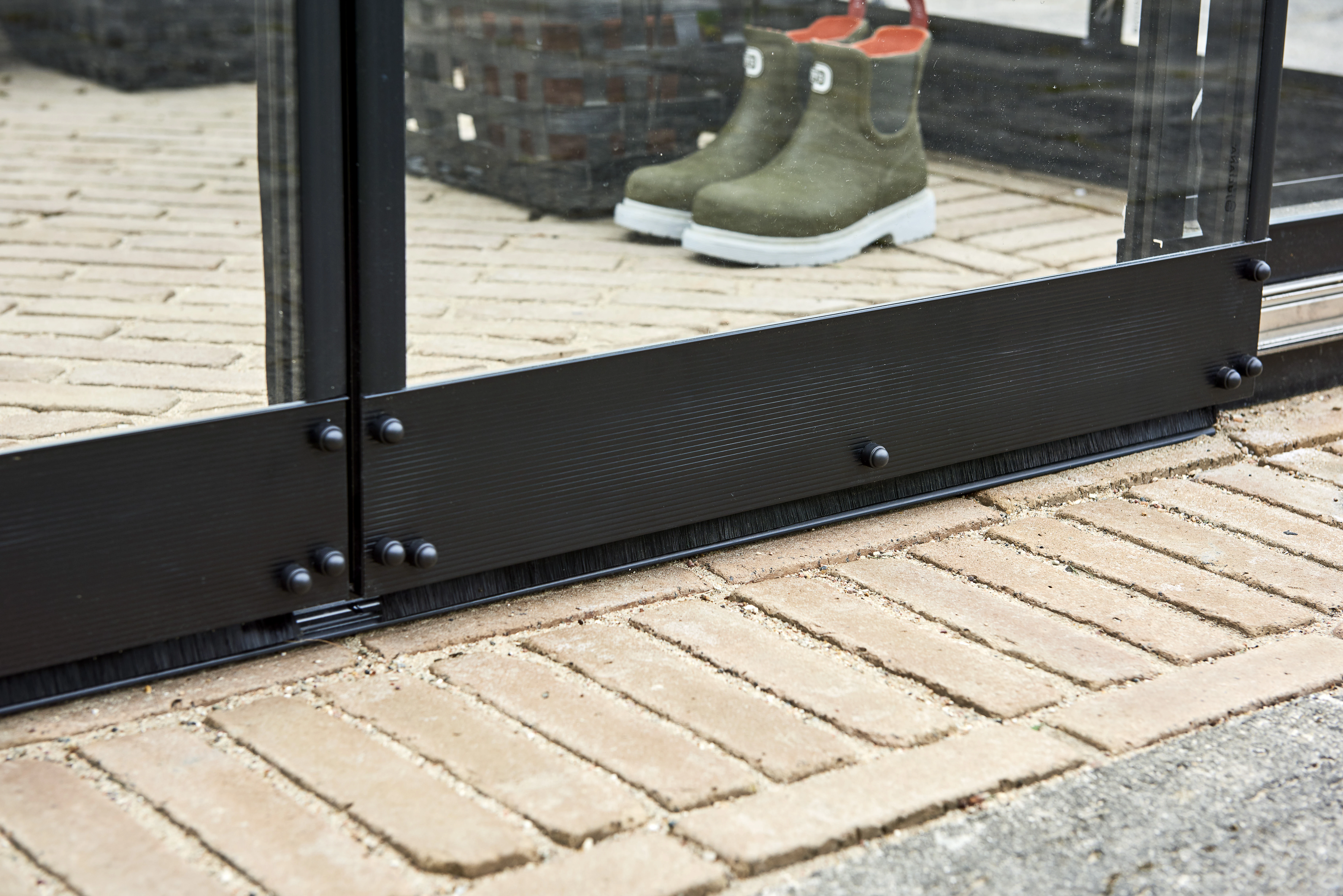 Royal Well Tuinkas Qube 812 Veiligheidsglas Zwart - Afbeelding 9